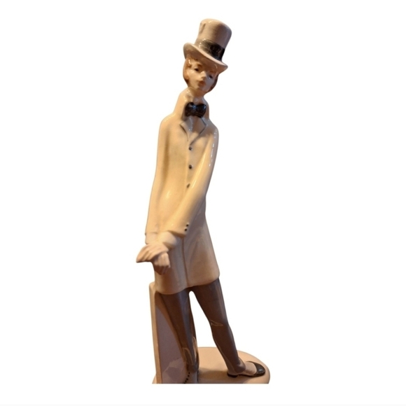 Lladro-Style Vintage Porcelain Figurens - Picture 1 of 2